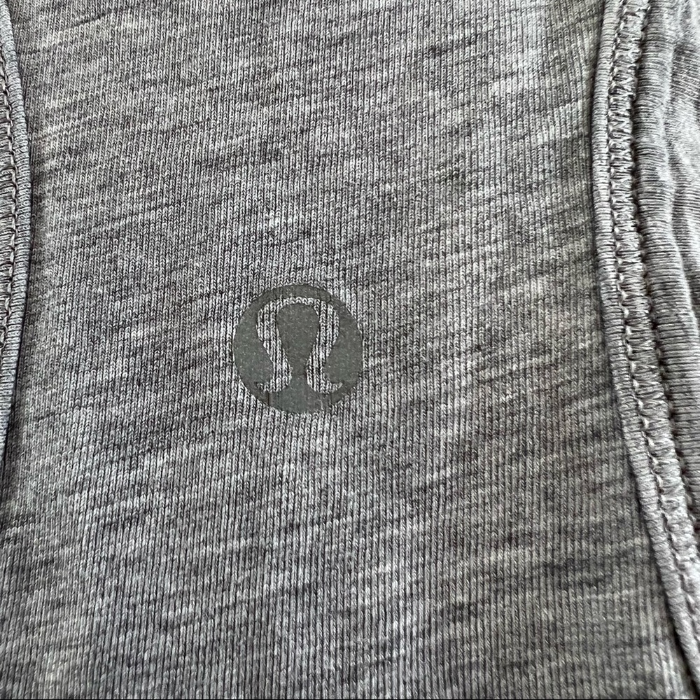 Lululemon • Heathered Grey Modern Racerback Tank  • Size 2 - Picture 6 of 6